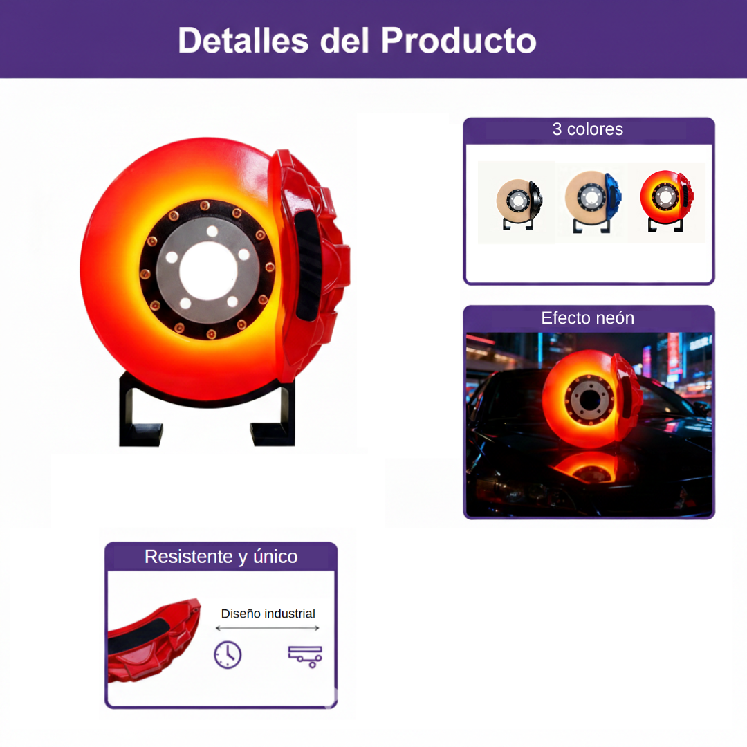 Lámpara disco de freno